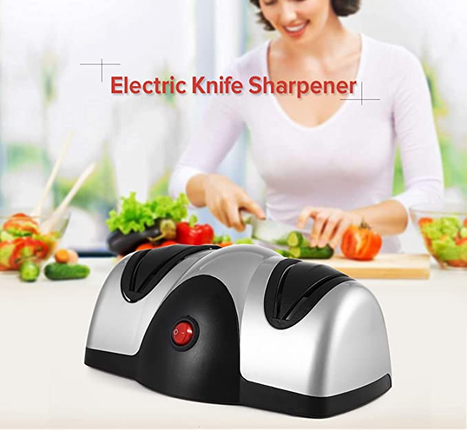 Electric Blade Sharpener for Knives and Blades with Anti-slip Technology