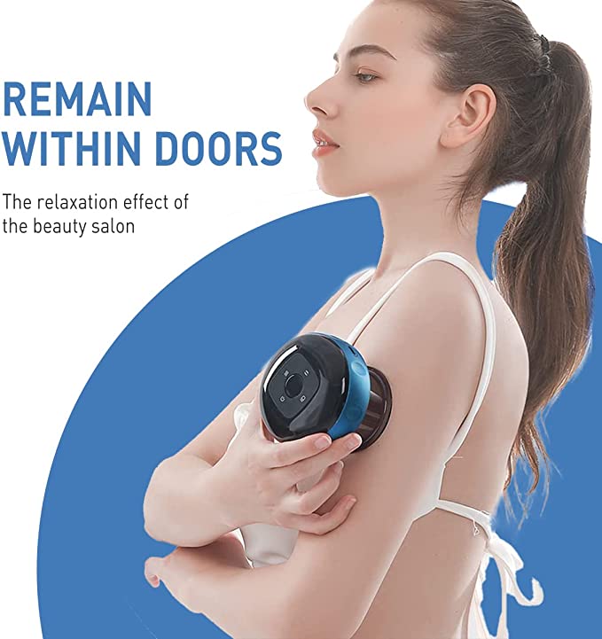 Intelligent Suction Cupping Massager with Heating & Infrared Red Light Therapy