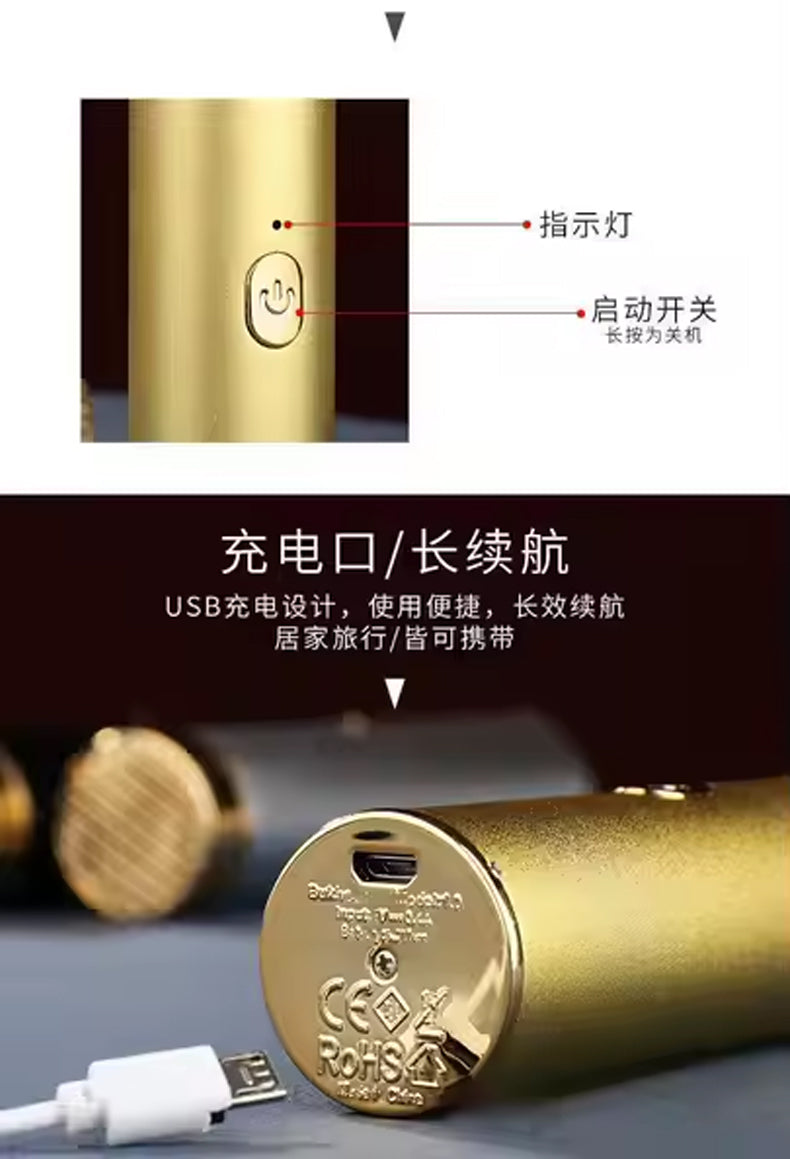 Elegant Portable Mini USB Rechargeable Bakhoor Incense Burner for Home, Car & Travel