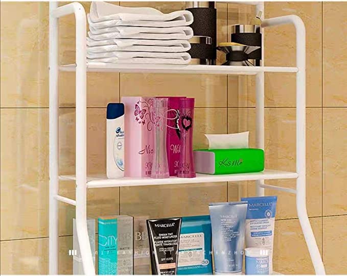 3 Level Shelf for Bathroom Essentials made with Steel and more Storage Organization