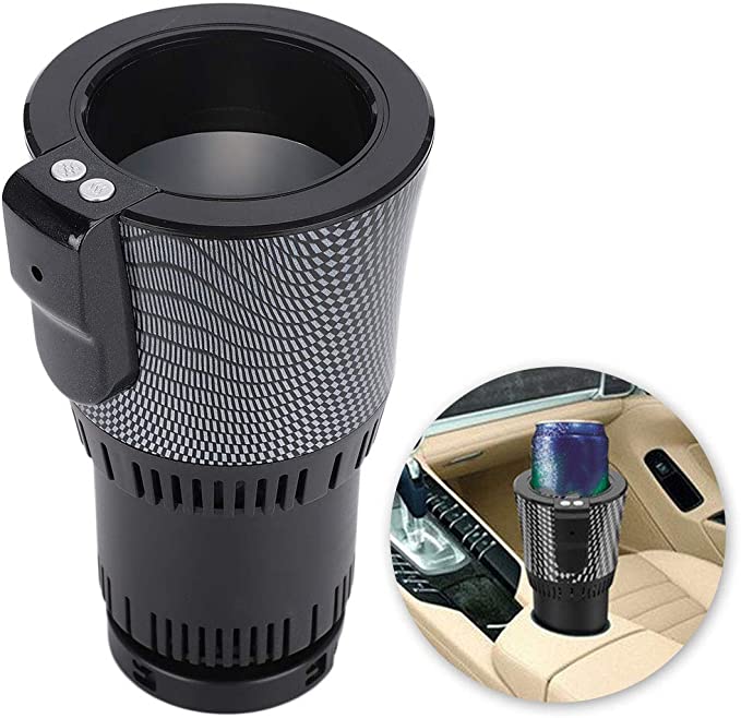 Intelligent Cooling & Heating Cup Holder fo Automobiles with Adjustable & Rotatable Base