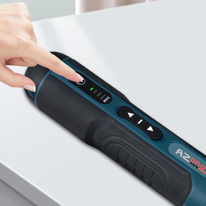 Longsa 36-in-1 Rechargeable Screwdriver Set with Battery, 3 Torque Levels, LED Indicator, Precision Bits & Carry Case