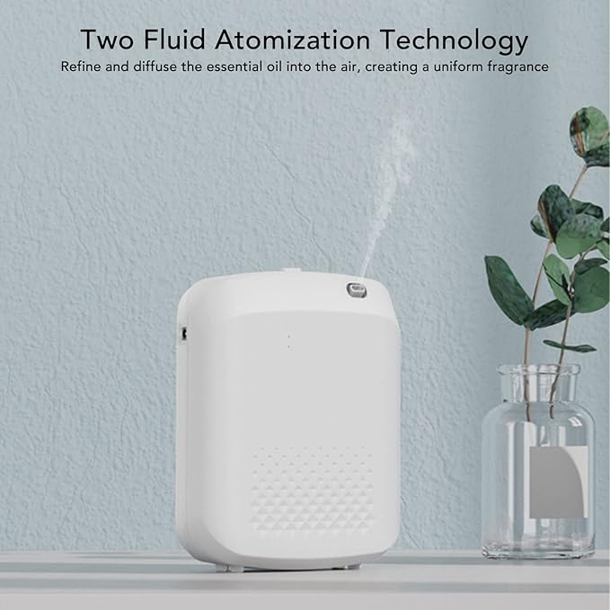 Smart Scent Atomizing Aroma Diffuser with WiFi & Bluetooth app control & Intelligent Timing - 400 ml High Capacity