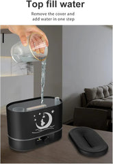 Electric Humidifier & Aroma Diffuser with Multicolor Light for Aromatherapy - 2L