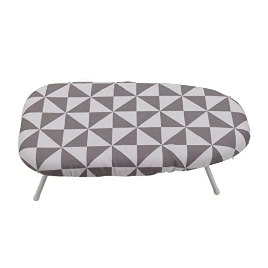 Compact Portable Ironing Board with Removable Cover - Space-Saving Design