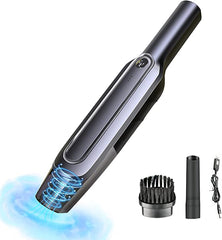 Slim Portable Cordless Handheld Vacuum Cleaner for Car and Home - 60W