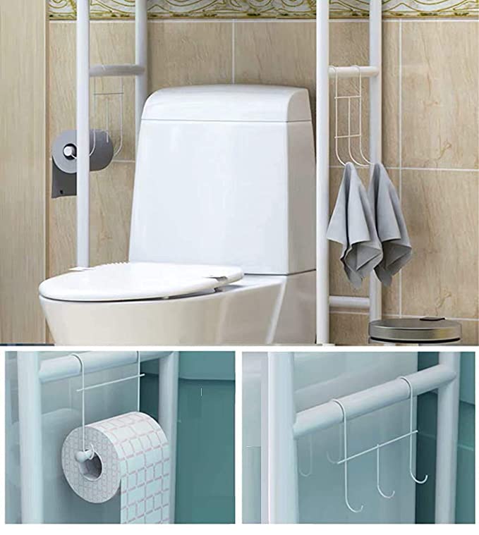 3 Level Shelf for Bathroom Essentials made with Steel and more Storage Organization