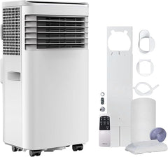 UnitedStar 7000 BTU Portable Air Conditioner with Dehumidifier, Fan Mode, Remote Control & Class A Energy Efficiency (2.05kW)