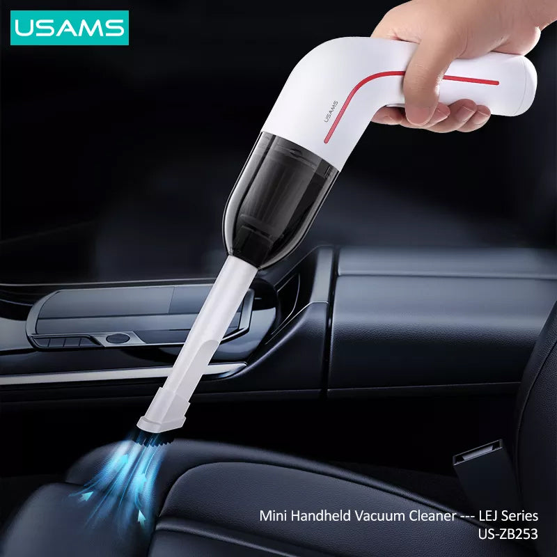 USAMS Portable Mini Cordless Handheld Vacuum Cleaner for Car and Home - 65W