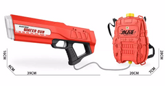 Cool Long Range Electric Water Gun Toy - Rechargeable with Water Storage Backpack