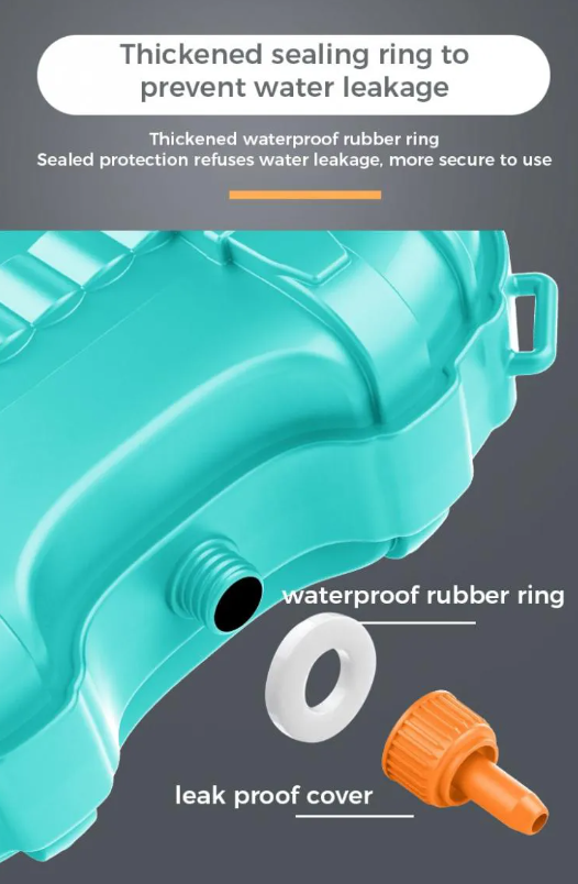 Cool Long Range Electric Water Gun Toy - Rechargeable with Water Storage Backpack