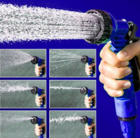 60 Metre Expandable Hose Pipe with Adjustable Water Pressure and Durable Material