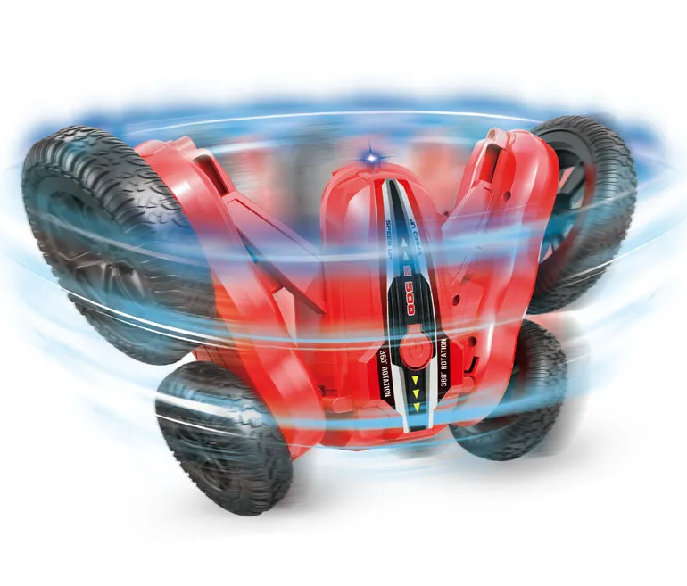 USB Rechargeable Dynamic Music Stunt Car with Joystick Remote Control
