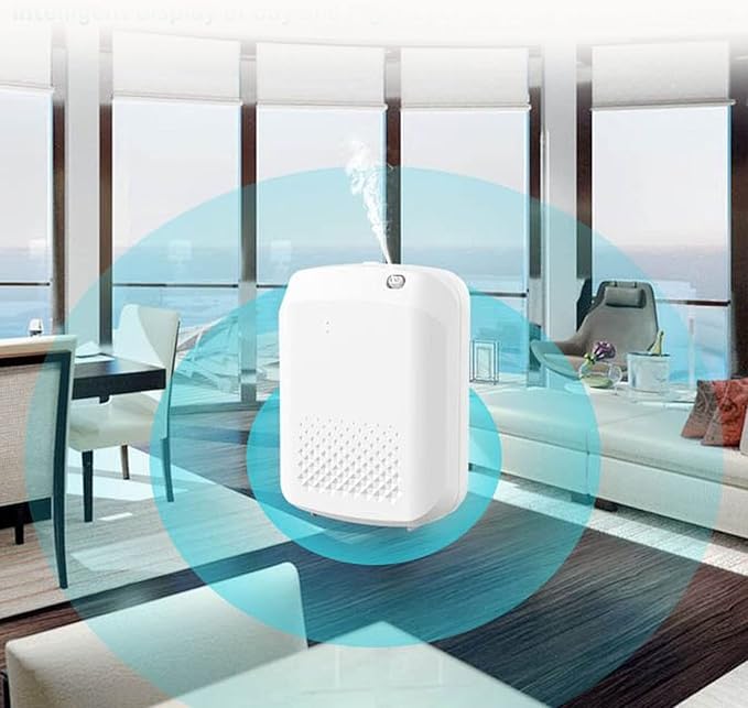 Smart Scent Atomizing Aroma Diffuser with WiFi & Bluetooth app control & Intelligent Timing - 400 ml High Capacity
