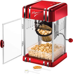 GAMAX 300W Retro Popcorn Maker 3.2 Kg with BPA Free Material, Non-slip Base and Air Circulation Desi