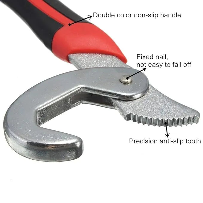 Universal Snap & Grip Wrench Tool with for Multi purpose Usage