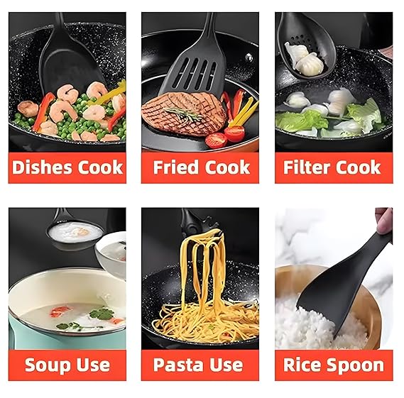 13-Piece Non-Stick Metal Cookware Set with Tempered Glass Lids, Comfort-Grip Handles & Eco-Friendly Coating – Sizes from 14 cm to 22 cm