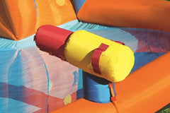 Bestway H2OGO! Mega Inflatable Jumping Water Castle with 5-in-1 with Blower, Water Slide, Climbing Walls, and Water Guns