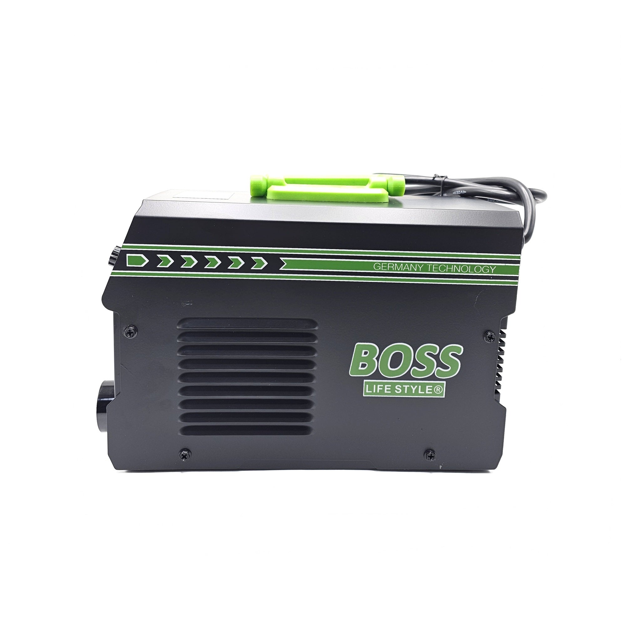 BOSS MMA-400 DC Inverter Welding Machine with Arc Force & Current Control, German Technology, 220V Input, Digital Display, Lightweight with Case
