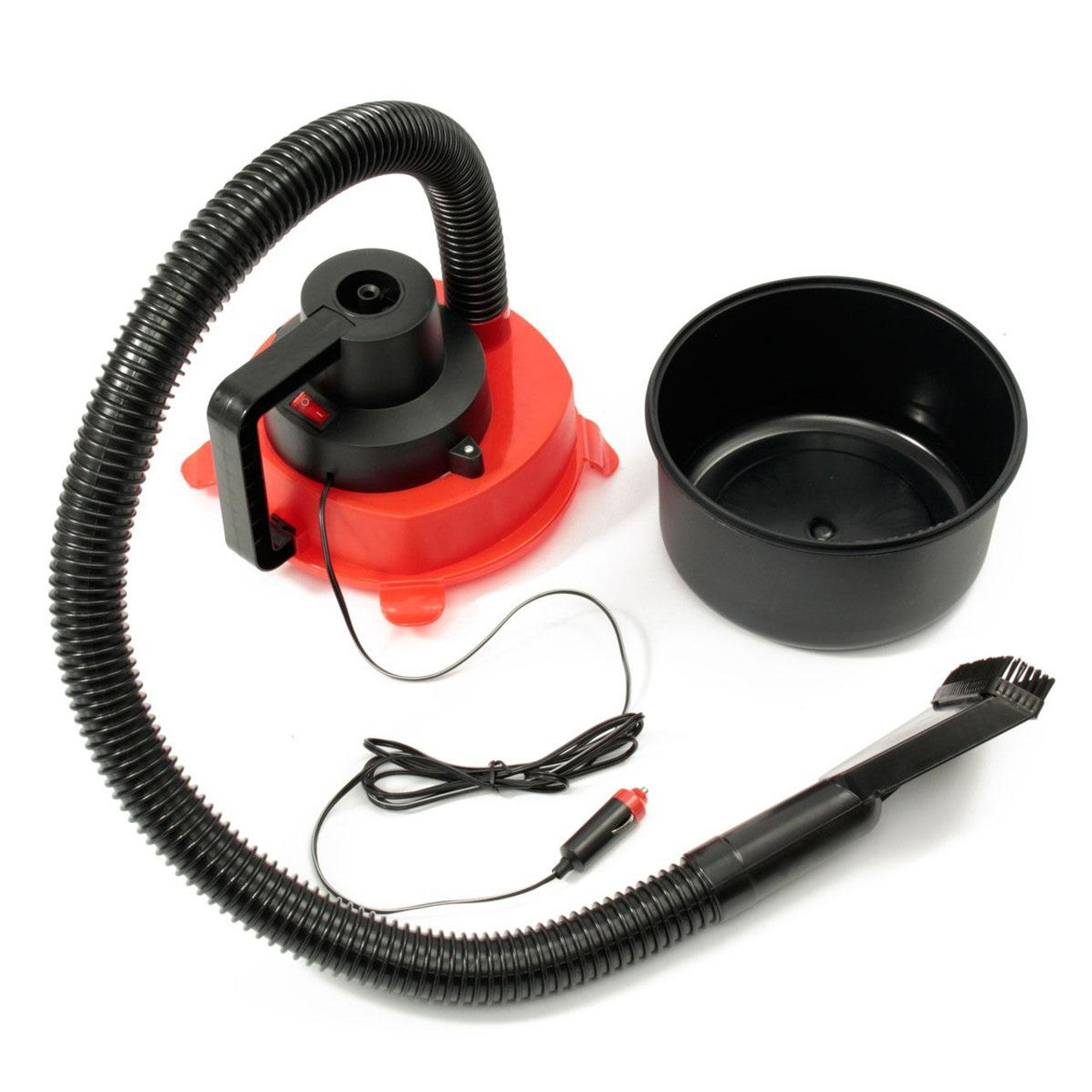 120W Mini Portable Wet & Dry Car Vacuum Cleaner & Inflater