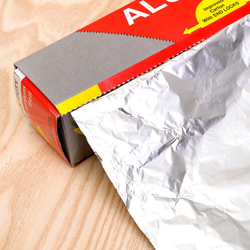 200 Meter Aluminum Foil Roll with 45cm Width for Multi Purpose Usage & Food Storage