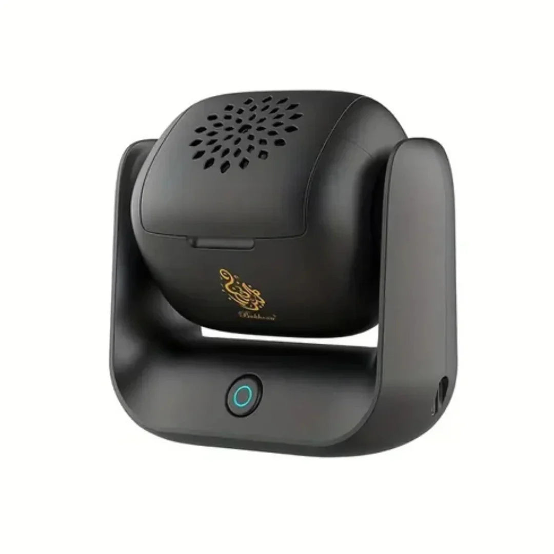 Portable Electronic Rechargeable Rotational Bukhoor Incense Burner