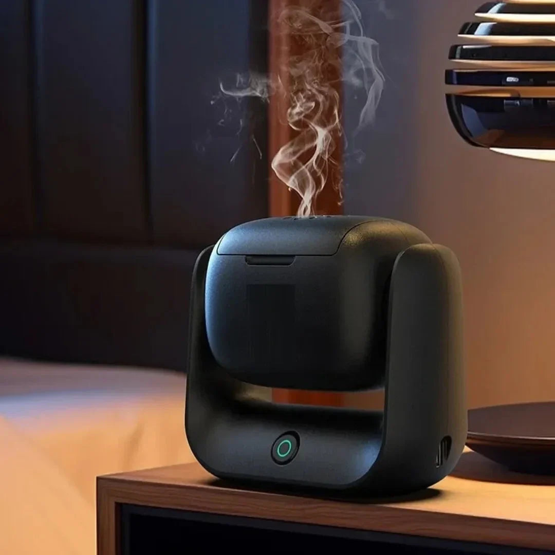 Portable Electronic Rechargeable Rotational Bukhoor Incense Burner