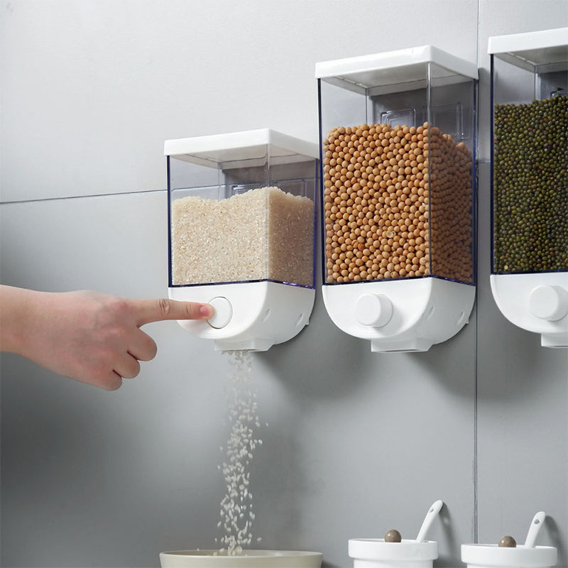 1.5 Litre Wall Mounted Kitchen Cereal & Food Dispenser