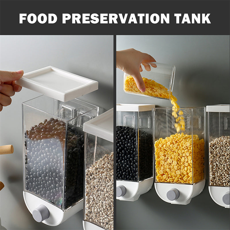 1.5 Litre Wall Mounted Kitchen Cereal & Food Dispenser