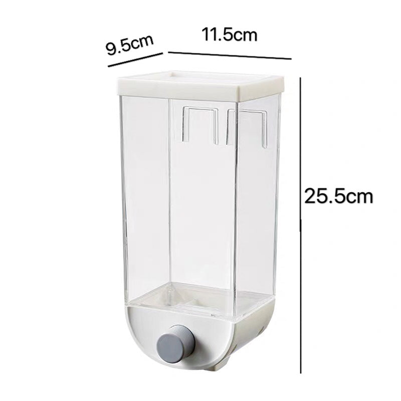 1.5 Litre Wall Mounted Kitchen Cereal & Food Dispenser