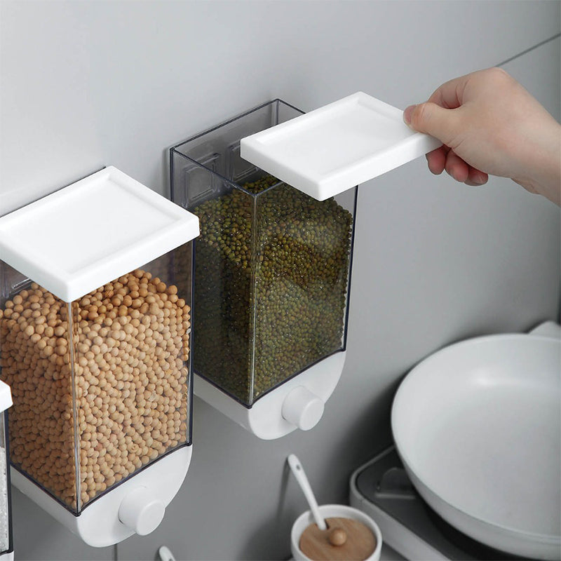 1.5 Litre Wall Mounted Kitchen Cereal & Food Dispenser