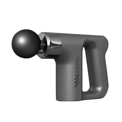 Deep Tissue Multifunctional Fascial Massage Gun with 5-Speed Adjustment, Noise Reduction & 4 Interchangeable Heads for Muscle Recovery & Pain Relief
