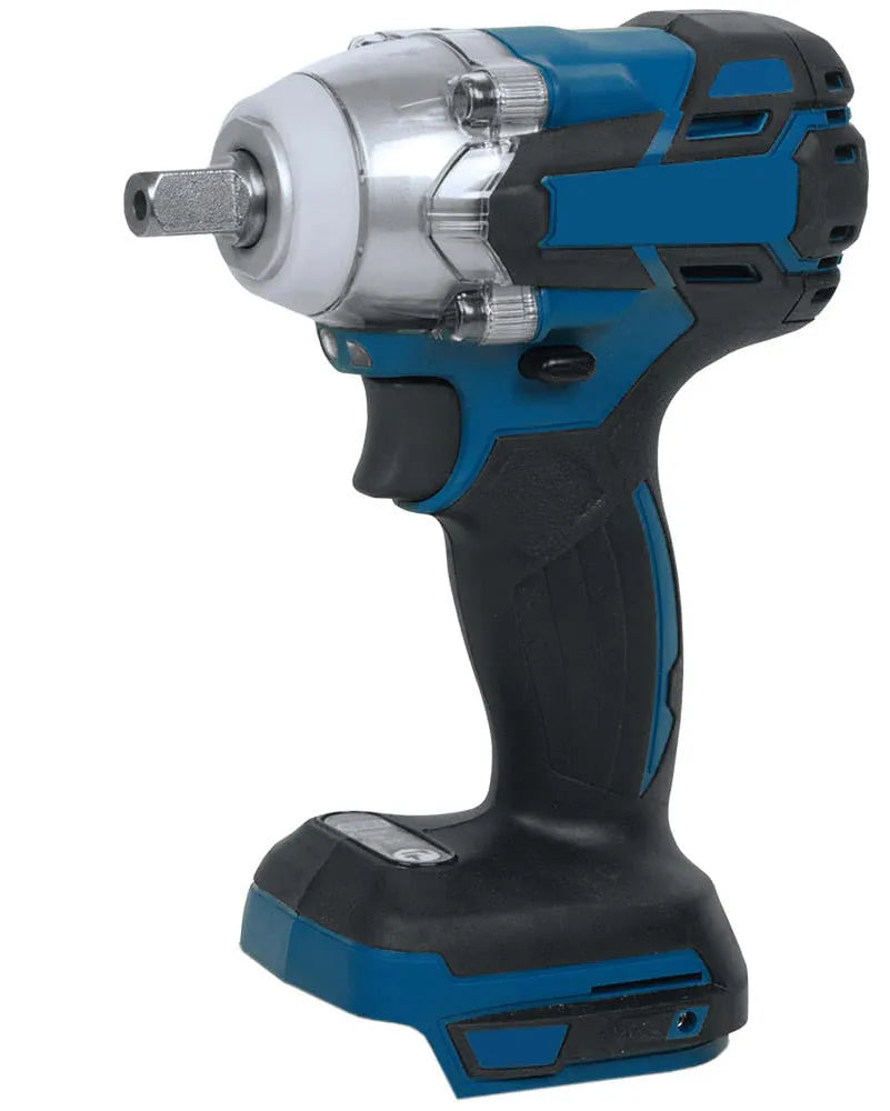 High Torque Cordless Impact Wrench Tool with 21V Brushless Motor & 2 Rechargeable Batteries