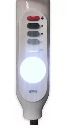 3-in-1 Rechargeable Solar Standing Fan – 16 Inch | Adjustable Height, LED Light, Speed Control & USB Charging Port