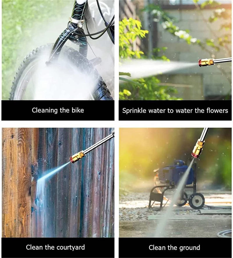 BOSS 48V Cordless High-Pressure Car Washing Gun with Dual Lithium-Ion Batteries, Foam Pot, Multi Nozzle Kit, and Portable Carry Case - Charger Included