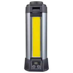 2 Leafe Super Bright Cordless LED Camping Work Light with Adjustable Height and Power Bank Functionality - 1500 Lumens & 4000 mAh Battery