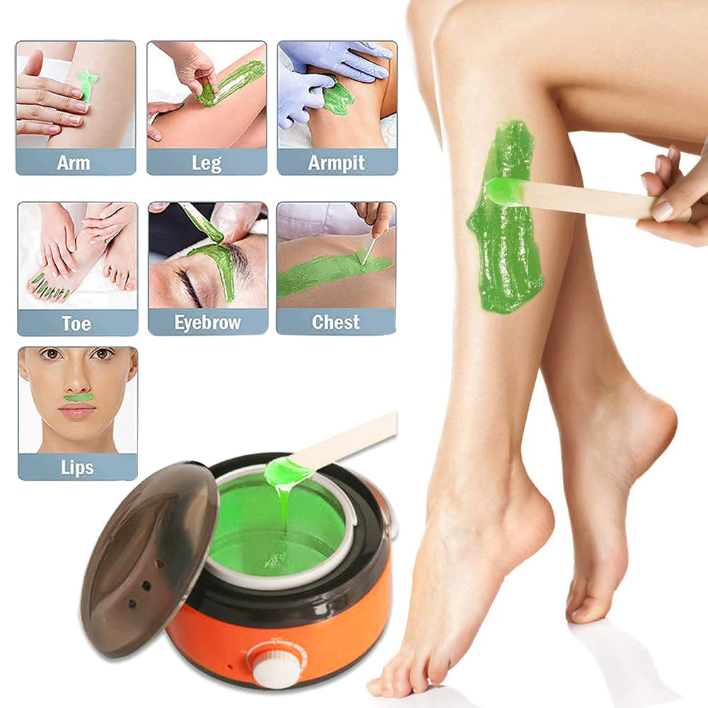 500ml Portable Wax Heating Melting Pot Machine for Hair Waxing