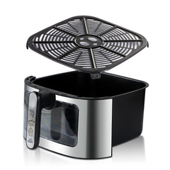 RAF 9L Digital Air Fryer with Touch Screen, 360° Hot Air Circulation, Oil-Free Cooking, Multipurpose Family-Sized Fryer - 1950W