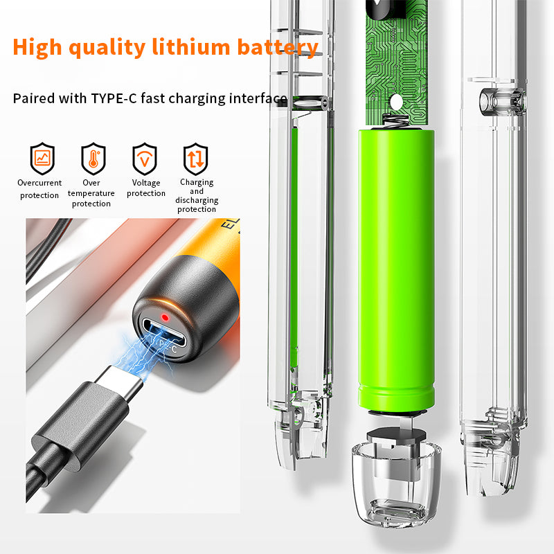 120-in-1 Multifunctional Electric Screwdriver Set with 500mAh Rechargeable Battery, 150RPM Speed, Type-C Charging, Precision Bits & Portable Tool Case