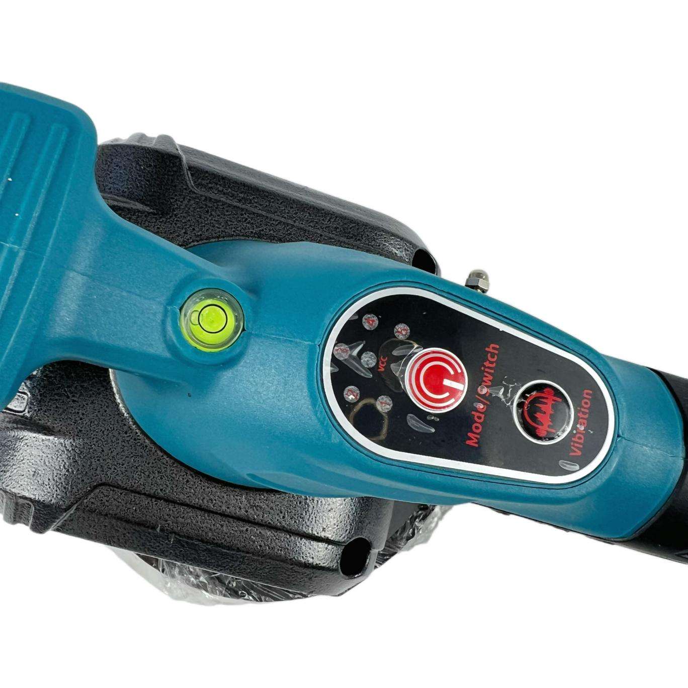 BOSS Cordless Tile Laying Vibrator Machine with Two 148VF Li-ion Batteries, 5-Speed Vibration Adjustment, and Powerful Suction Cup