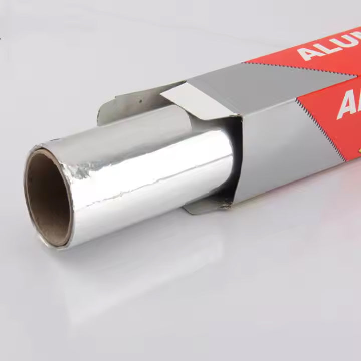 200 Meter Aluminum Foil Roll with 45cm Width for Multi Purpose Usage & Food Storage