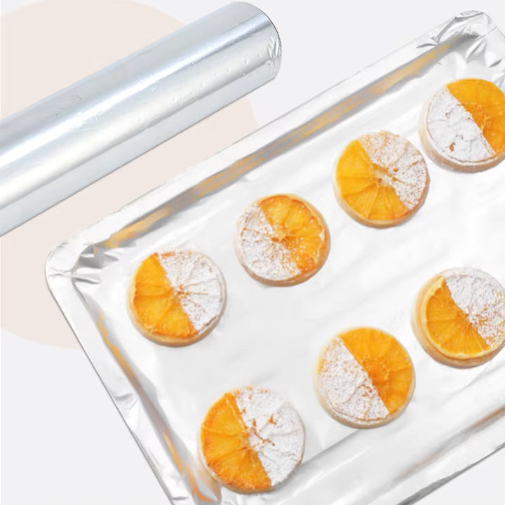 200 Meter Aluminum Foil Roll with 45cm Width for Multi Purpose Usage & Food Storage