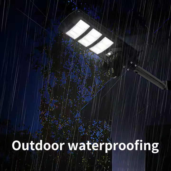 All-in-One Outdoor Solar Street Light with 4G & 4K AI Security Camera, Motion Sensing, Night Vision, 360° Pan-Tilt, Cloud Storage, Mobile App & Remote Control - 450 Watts
