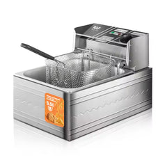 RAF 5.5L Deep Fryer with Rapid Heating, Timer & Accurate Temperature Control - 2500W
