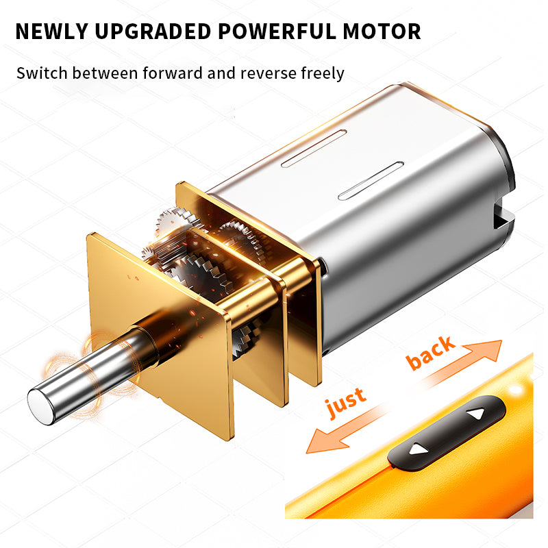 120-in-1 Multifunctional Electric Screwdriver Set with 500mAh Rechargeable Battery, 150RPM Speed, Type-C Charging, Precision Bits & Portable Tool Case