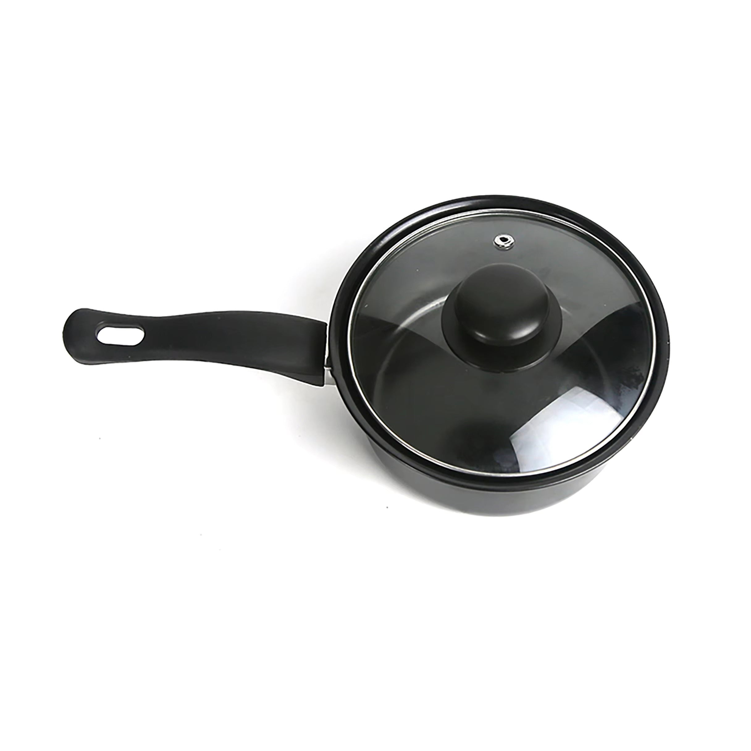 13-Piece Non-Stick Metal Cookware Set with Tempered Glass Lids, Comfort-Grip Handles & Eco-Friendly Coating – Sizes from 14 cm to 22 cm