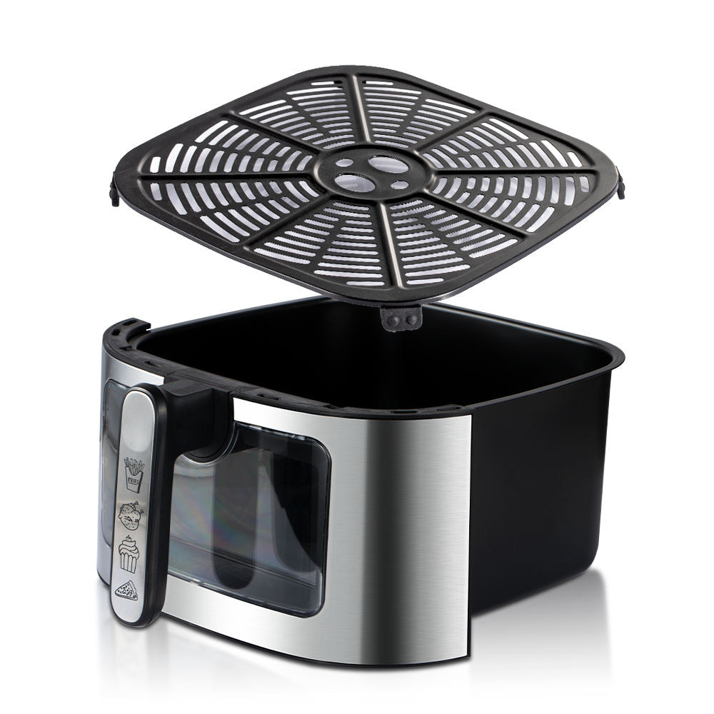 RAF 9L Digital Air Fryer with Touch Screen, 360° Hot Air Circulation, Oil-Free Cooking, Multipurpose Family-Sized Fryer - 1950W