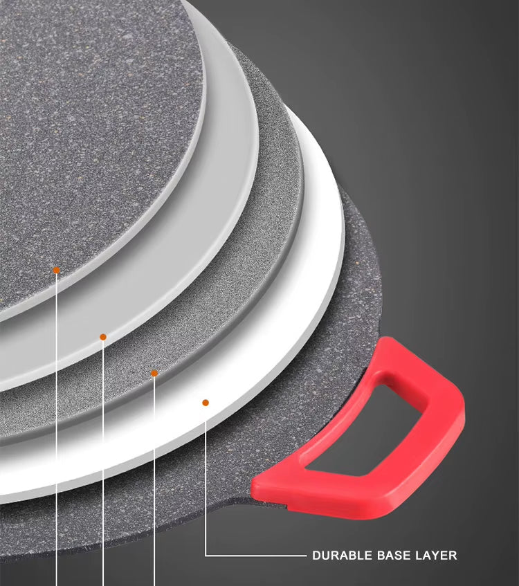 RAF 1800W Multifunctional Electric Baking Pan - 36cm Diameter - Non-Stick & Adjustable Temperature