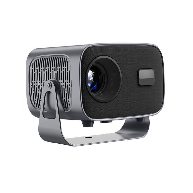 A10 Smart Android 4K WiFi Projector with Built-in Speaker, 200 Lumens, Bluetooth 5.0 with HDMI & Dual USB Ports.