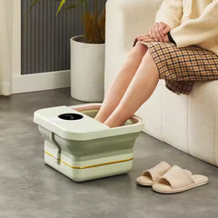 Foldable Foot Spa Bath Basin and Mini Washing Machine & Multipurpose Soaking Tub - 500W Power